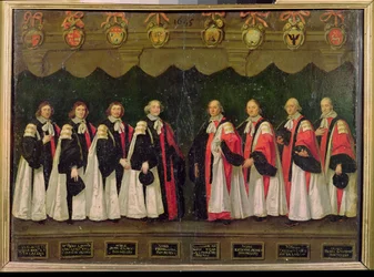 Les échevins de 1644-45